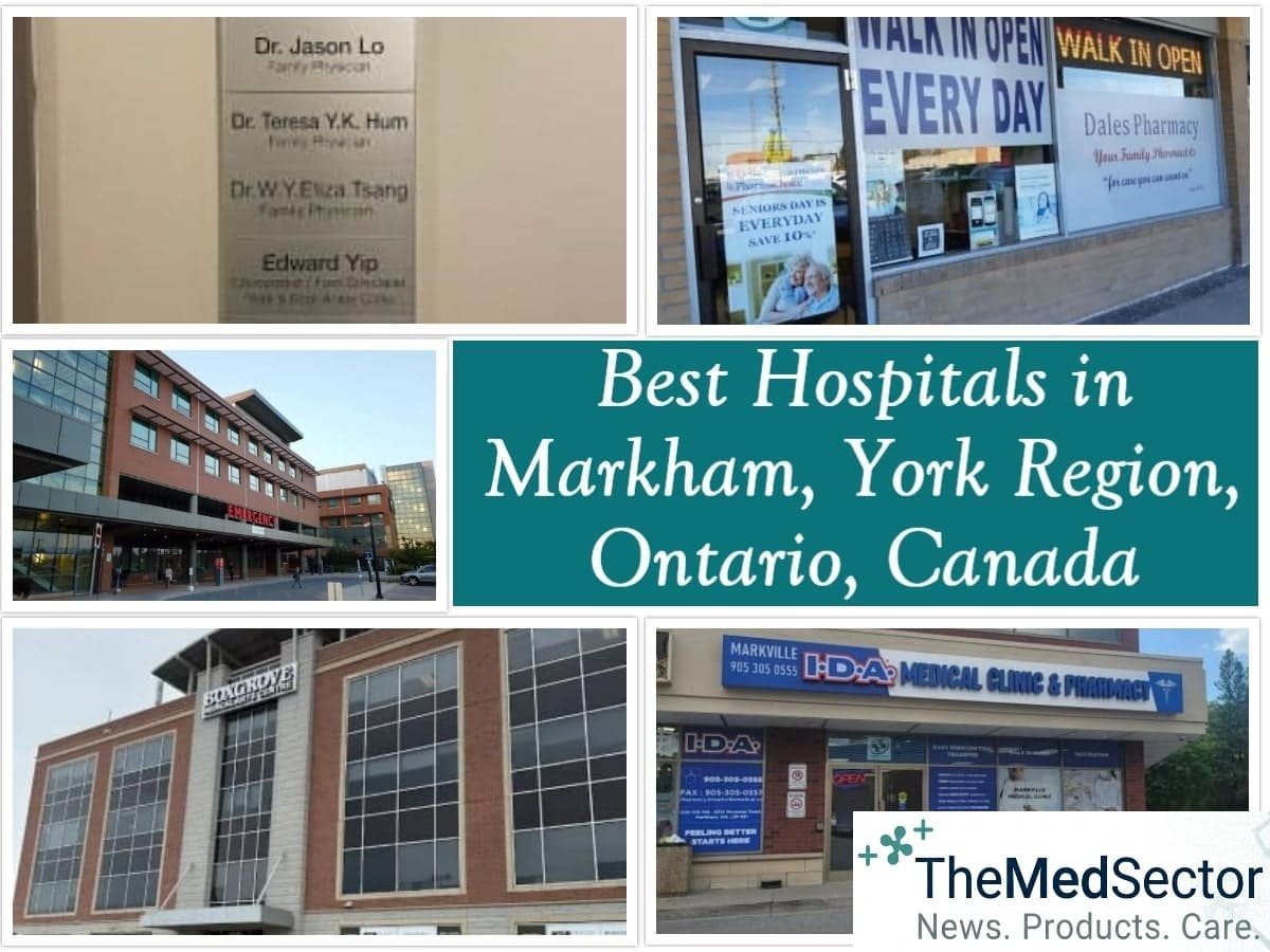 Best Hospitals and Medical Clinics in Markham, York region, Ontario, Canada